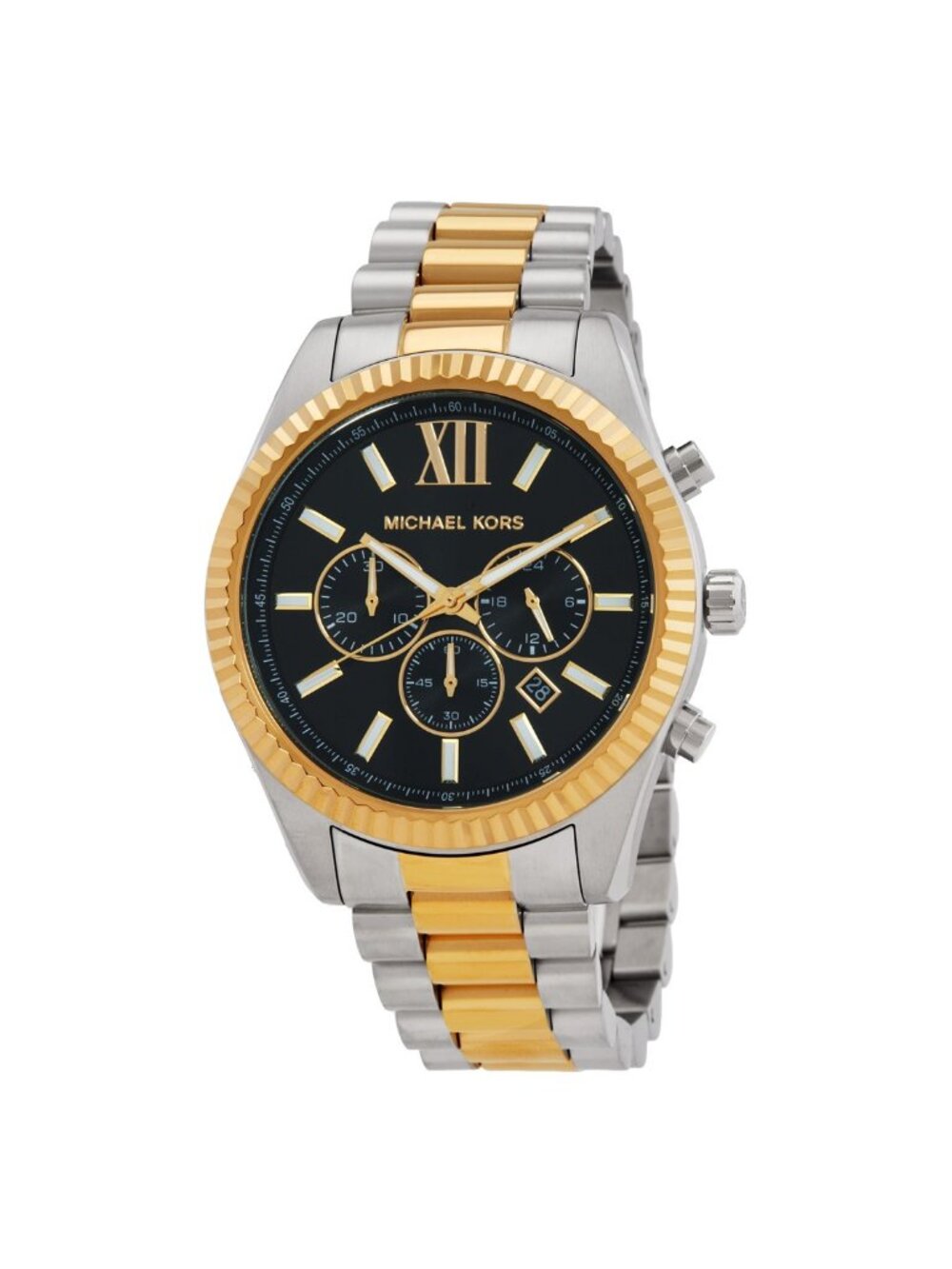 NWT Michael Kors Oversized Lexington Chronograph Quartz Men's Watch